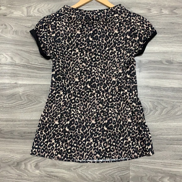 Leopard print blouse dressy - Picture 2 of 7